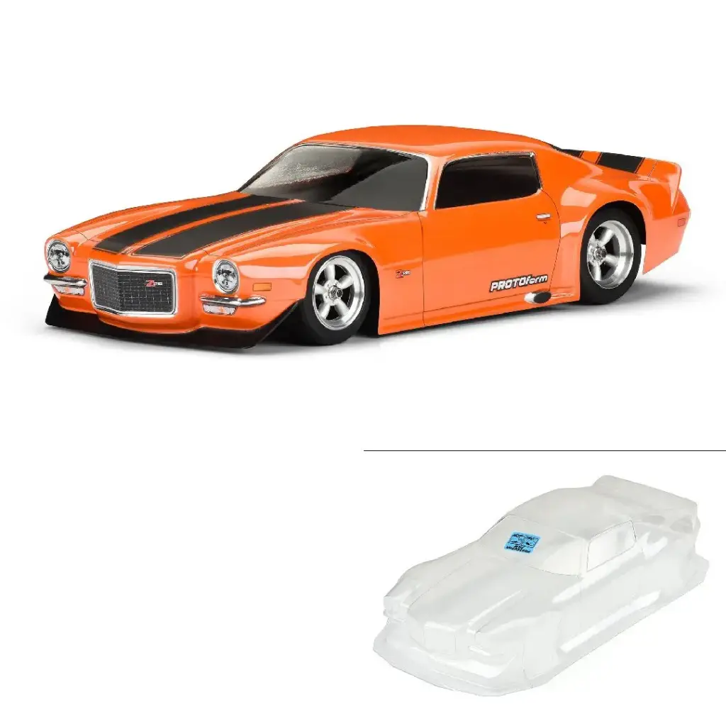 Protoform 1971 Chevrolet Camaro Z28 Clear Body :VTA Class 