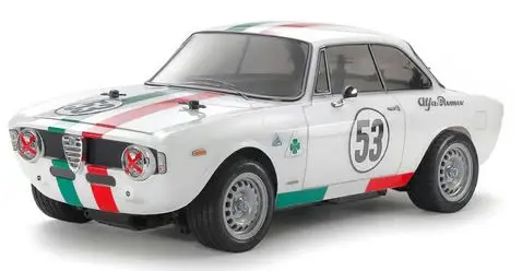 Tamiya Alfa Romeo Giulia Sprint GTA 1/10 Club Racer Body Set (Clear)