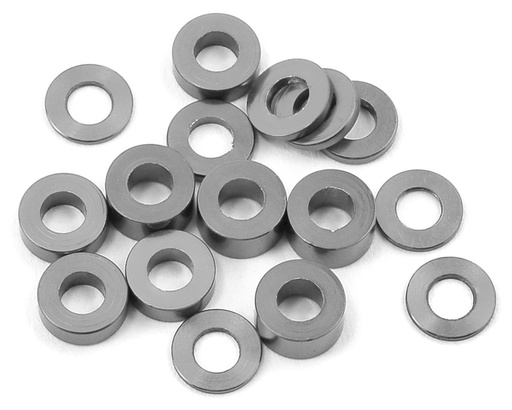 [175-12003] 175RC M3 Ball Stud Washers (16) (Grey)