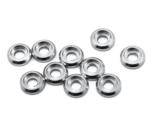 [175-12109] 175RC Aluminum Button Head Screw High Load Spacer (Silver)(10)