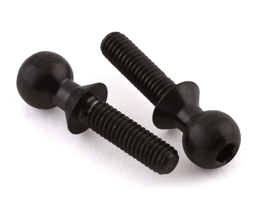 [175-18052] 175RC 5.5x10mm Titanium Ball Studs (Black) (2)