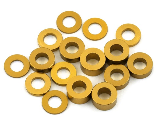 [175-18154] 175RC Pro2 Sc10 Ball Stud Spacer Kit (Gold) (16)
