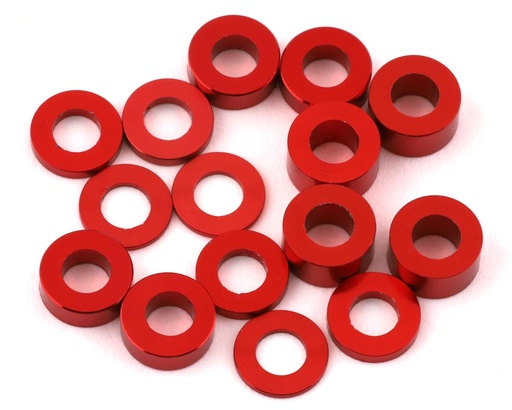 [175-18247] 175RC Yokomo YZ-2 DTM 3.1 Ball Stud Spacer Kit (Red)
