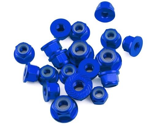 [175-18318] 175RC Losi 22X-4 Elite Aluminum Nut Kit (Blue) (19)