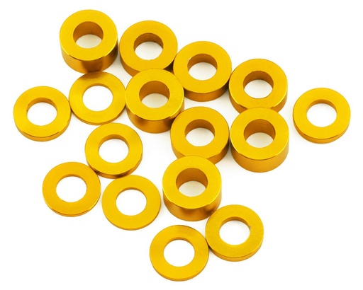 [175-18353] 175RC Associated B6.4/B6.4D Ball Stud Spacer Kit (Gold) (16)
