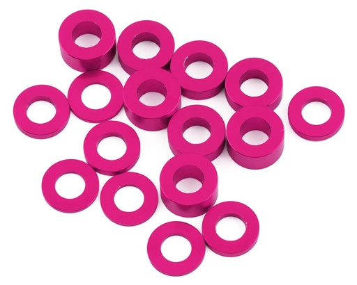 [175-18354] 175RC Associated B6.4/B6.4D Ball Stud Spacer Kit (Pink) (16)