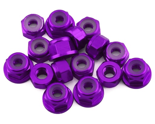 [175-18413] 175RC B74.2 Aluminum Nut Kit (Purple) (16)