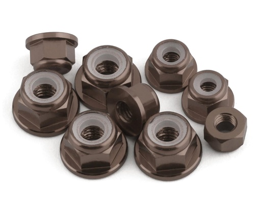 [175-18453] 175RC Losi 22S SCT Aluminum Nut Kit (Grey) (9)
