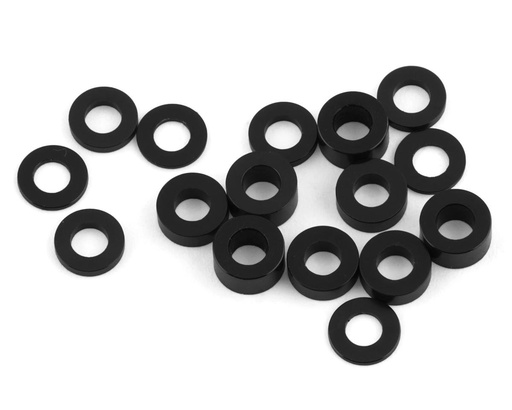 [175-18457] 175RC Losi 22S SCT Ball Stud Spacer Kit (Black) (16)