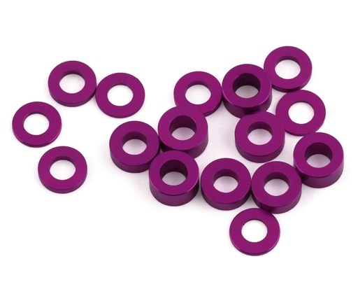 [175-18459] 175RC Losi 22S SCT Ball Stud Spacer Kit (Purple) (16)