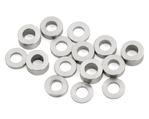 [175-18484] 175RC T6.4 Spacer Kit (Silver) (16)