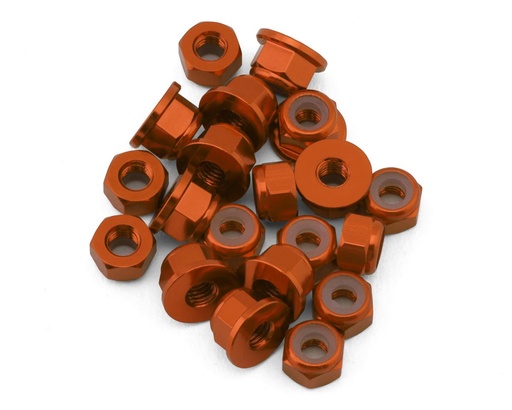 [175-18529] 175RC Mugen MSB1 Aluminum Nut Kit (Orange)