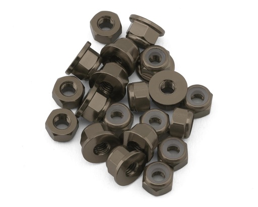 [175-18531] 175RC Mugen MSB1 Aluminum Nut Kit (Gray)