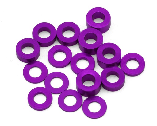 [175-18542] 175RC Mugen MSB1 Aluminum Spacers Kit (Purple)