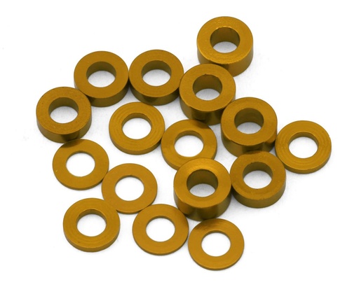 [175-18543] 175RC Mugen MSB1 Aluminum Spacers Kit (Gold)