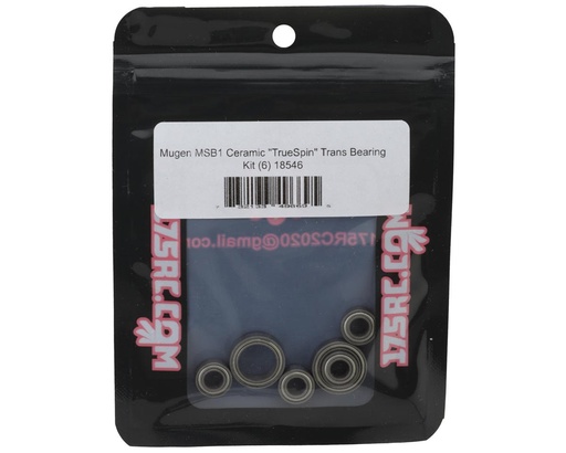 [175-18546] 175RC Mugen MSB1 Ceramic "TrueSpin" Transmission Ball Bearing Kit (6)