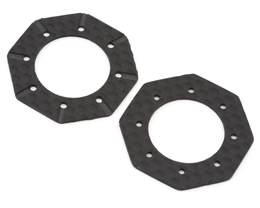 [175-18610] 175RC Mugen MSB1 Carbon Fiber Sipper Pads (2)