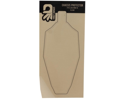 [175-18713] 175RC Losi Mini-B Chassis Protector (Clear)