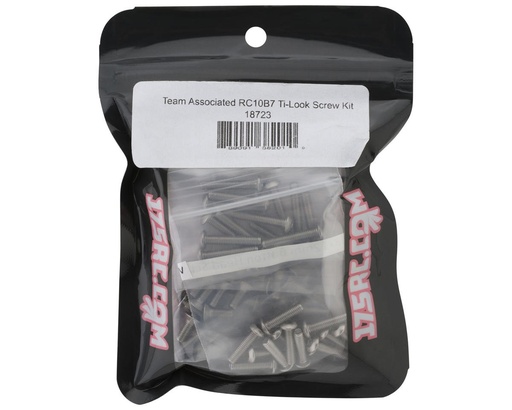 [175-18723] 175RC Associated RC10B7 "Ti-Look" Stainless Steel Screw Kit