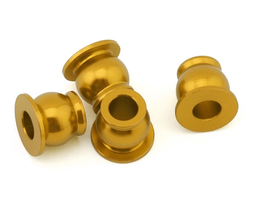 [175-18762] 175RC Team Associated RC10B7 Aluminum Lower Shock Pivot Ball (Gold)