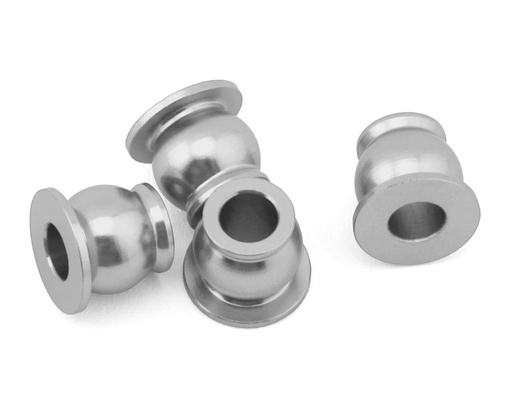 [175-18763] 175RC Team Associated RC10B7 Aluminum Lower Shock Pivot Ball (Natural) (4)