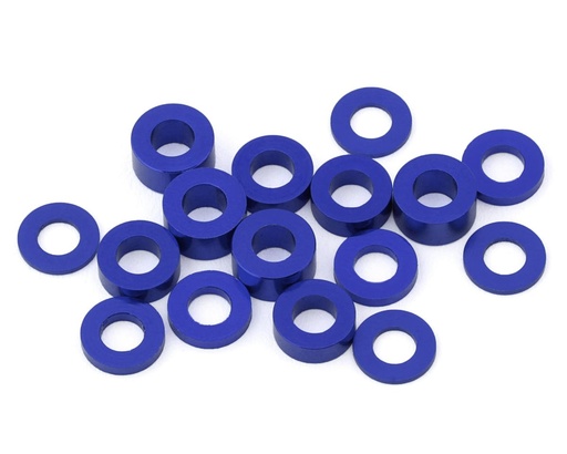 [175-18784] 175RC Yokomo RookieSpeed RS1.0 Lightweight Spacer Kit (Blue) (16)