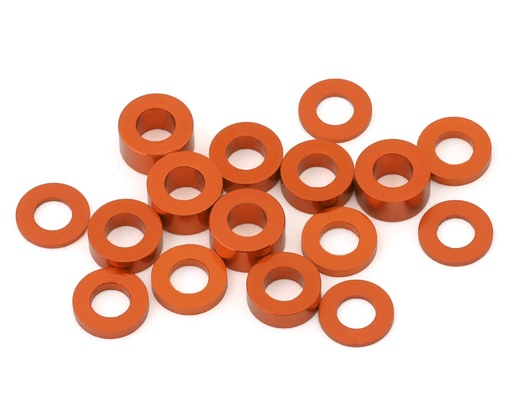 [175-18787] 175RC Yokomo RookieSpeed RS1.0 Lightweight Spacer Kit (Orange) (16)