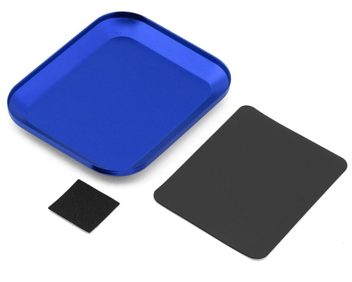 [175-24994] 175RC Small Aluminum Parts Tray & Magnetic Screw Catcher (Blue)