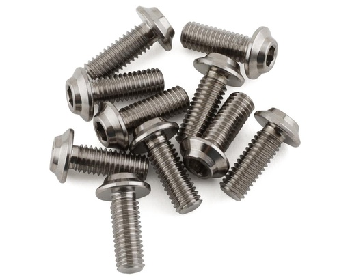 [1UP720008] 1UP Racing Titanium Pro Duty LowPro Head Screws (10) (3x8mm)