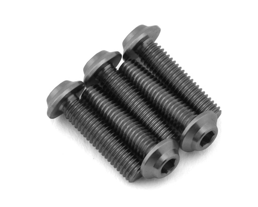 [1UP721012] 1UP Racing Titanium Pro Duty LowPro Head Screws (5) (3x12mm)