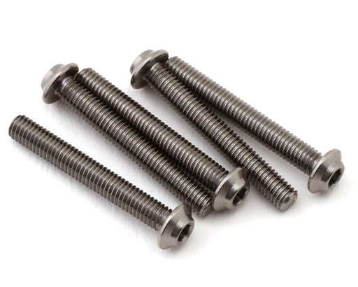 [1UP721022] 1UP Racing Titanium Pro Duty LowPro Head Screws (5) (3x22mm)