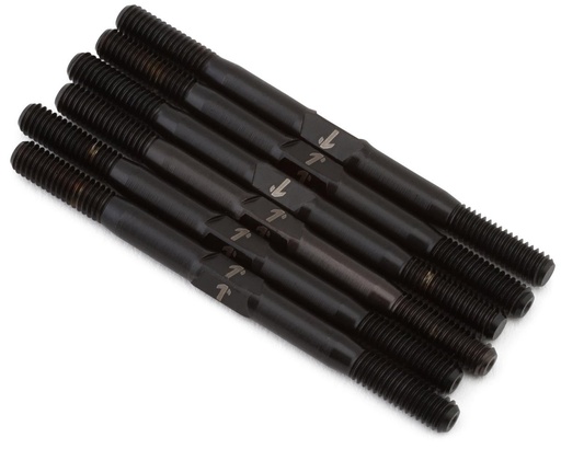 [1UP740025] 1UP Racing TLR 22 5.0 Pro Duty Titanium Turnbuckle Set (Black Nitride)