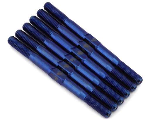 [1UP740115] 1UP Racing RC10B7/RC10B7D Pro Duty Titanium Turnbuckle Set (Blue)