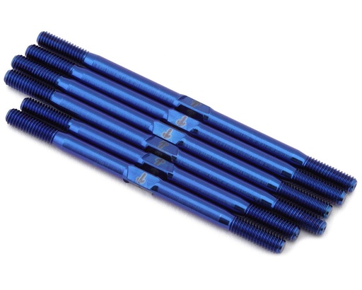 [1UP740117] 1UP Racing RC10T6.4/RC10SC6.4 Pro Duty Titanium Turnbuckle Set (Blue)