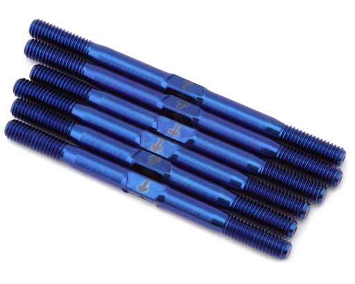 [1UP740183] 1UP Racing Yokomo SO 2.0 Pro Duty Titanium Turnbuckle Set (Blue)