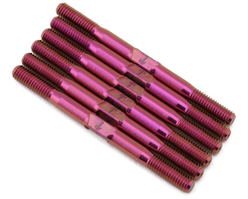 [1UP740415] 1UP Racing RC10B7/RC10B7D Pro Duty Titanium Turnbuckle Set (Pink)