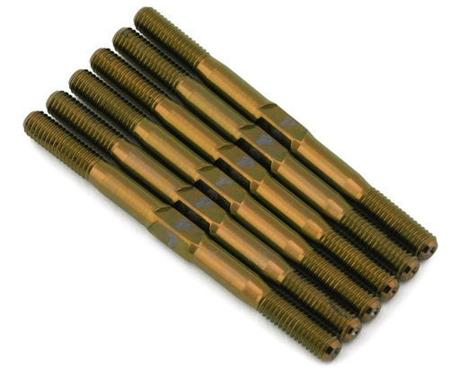 [1UP740615] 1UP Racing RC10B7/RC10B7D Pro Duty Titanium Turnbuckle Set (Bronze)