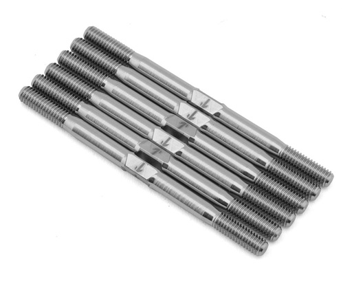 [1UP740941] 1UP Racing Xray XB2 2025 Pro Duty Titanium Turnbuckles Set (Silver)
