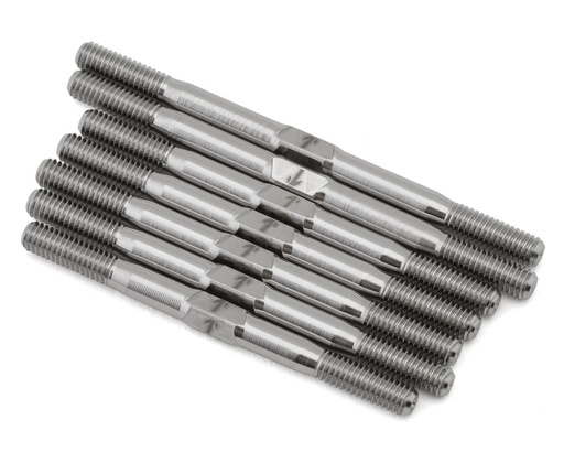 [1UP740942] 1UP Racing Xray XB4 2025 Pro Duty Titanium Turnbuckle Set (Silver)