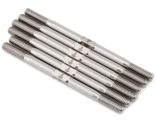 [1UP740945] 1UP Racing Xray XB2 2024 Pro Duty Titanium Turnbuckle Set (Silver)