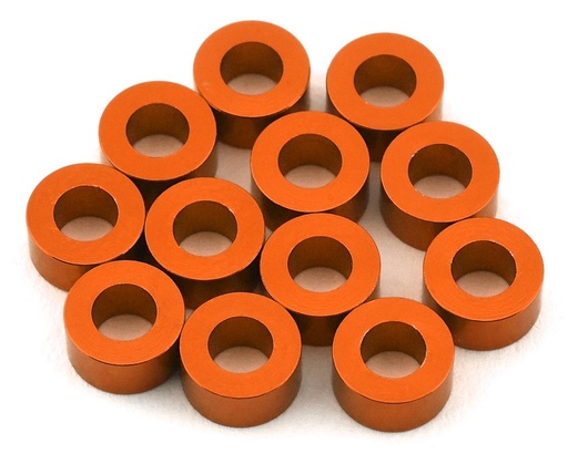 [1UP80355] 1UP Racing 3x6mm Precision Aluminum Shims (Orange) (12) (3mm)