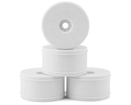 [TZO-TZW002W] TZO Tires 1/8 Truggy Wheel Set (White) (4)