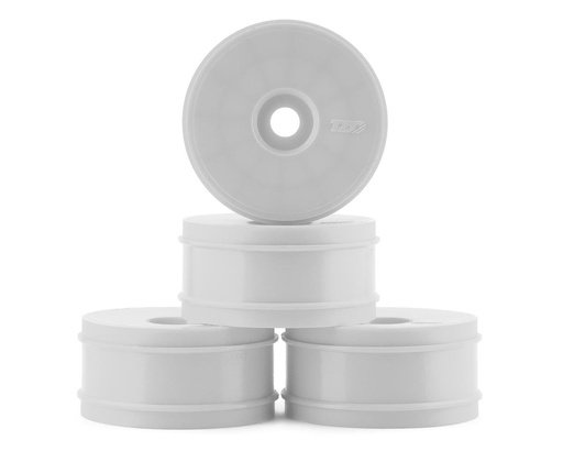 [TZO-TZW001W] TZO Tires 1/8 Buggy (83.5mm) Wheel Set (White) (4)