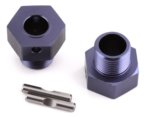 [TKR9673] Tekno RC ET/NT48 2.0 Aluminum 17mm Hex Wheel Hub Set (Gun Metal) (2)