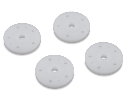 [TKR6169] Tekno RC CNC Flat/Flat Shock Pistons (4) (5x1.5mm/2x1.0mm)