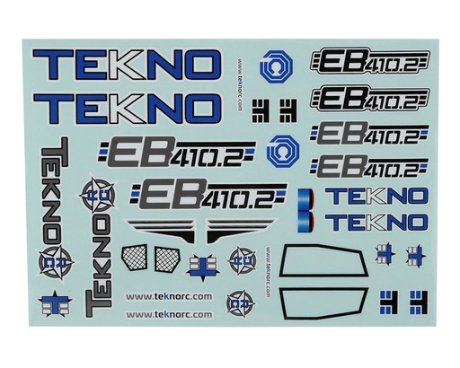 [TKR6649] Tekno RC EB410.2 Decal Sheet
