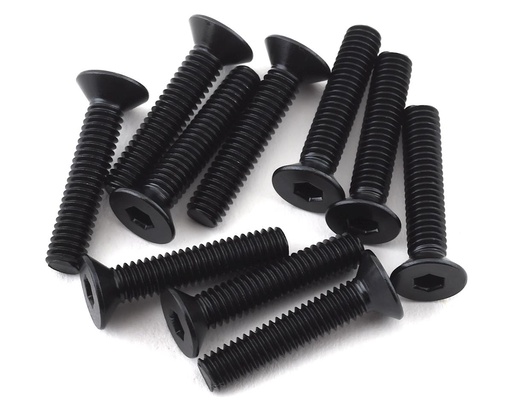 [TKR1349] Tekno RC 4x20mm Flat Head Screws (10)