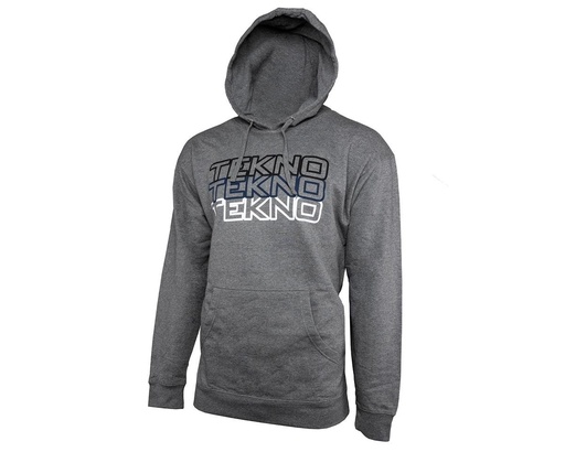 [TKRHOODIE06M] Tekno RC Grey "Stacked" Hoodie (M)