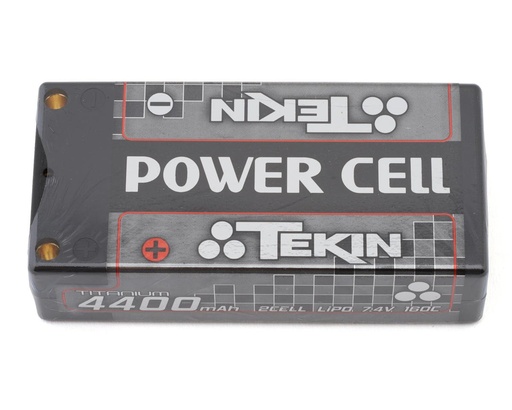 [TEKTT1652] Tekin Titanium Power Cell 2S Shorty LiPo Battery 160C (7.4V/4400mAh)