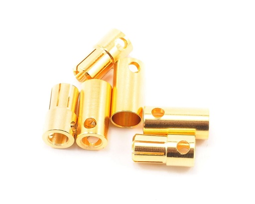 [TEKTT3056] Tekin 6.5mm High-Efficiency Bullet Connector Set (3)